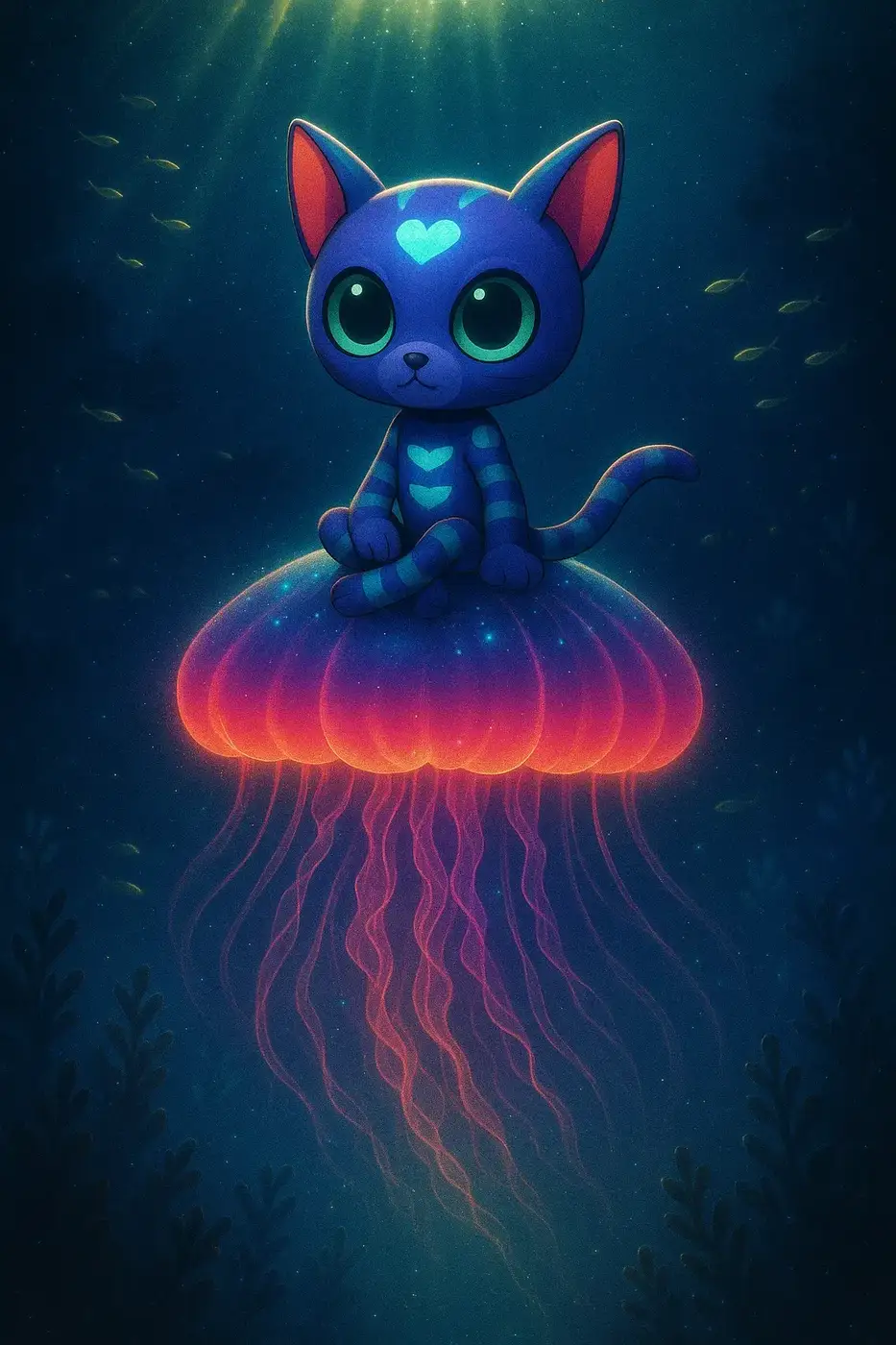 LUKi art – Luki jellyfish